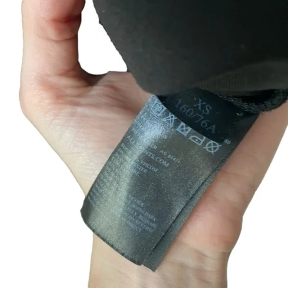 All Saints Echo dress black mini sexy comfy lbd mini - Picture 7 of 13